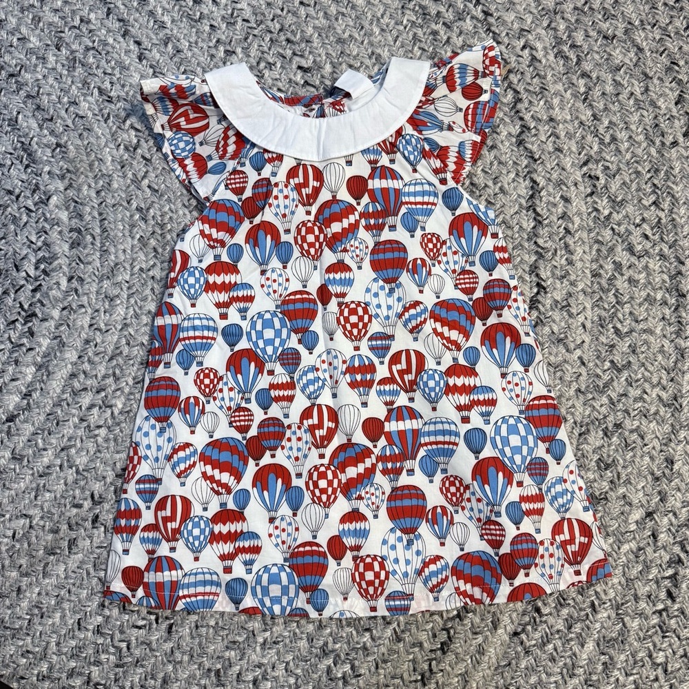 Colorful Hot Air Balloon Kids Dress